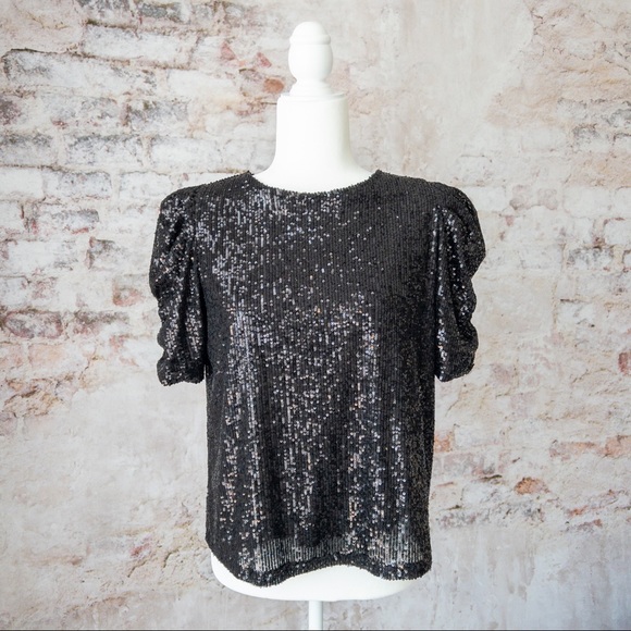 Rachel Zoe Tops - Rachel Zoe Sequined Top
